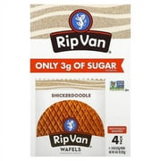 Rip Van Wafels, Snickerdoodle, 4 Pack, 1.16 oz Pack of 2