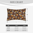 thumbnail image 6 of Haiem Pillowcase for Hair and Skin Queen - Skulls Printed Soft Pillowcase with Envelope Closure(Pillow not included)-20"x30", 6 of 9