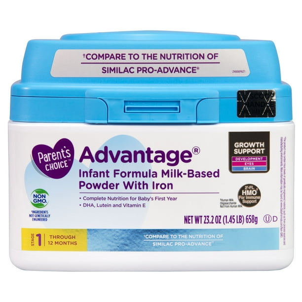 Parent�s Choice Advantage® NonGmo* Infant Formula Powder