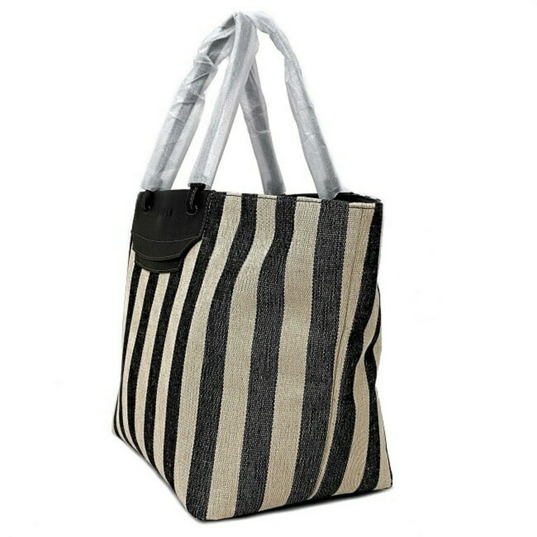 Large Canvas Shopper - Beige/leopard print - Ladies