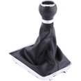 thumbnail image 3 of Gear Shift Knob Gaiter Boot, 6 Speed ​​Car Gear Shift Knob Stick Gaiter Boot Frame Kit para Passat B6 2005 2006 2007 2008 2009 2010 2011 2012 Shift Gaiter Kit TUNC Sencillez, 3 of 5