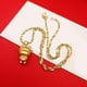 thumbnail image 1 of Chinese Ox 2021 Collar de de año niñas Regalos de Cadena de de agua Hugo collar con colgante de buey de año nuevo, 1 of 9
