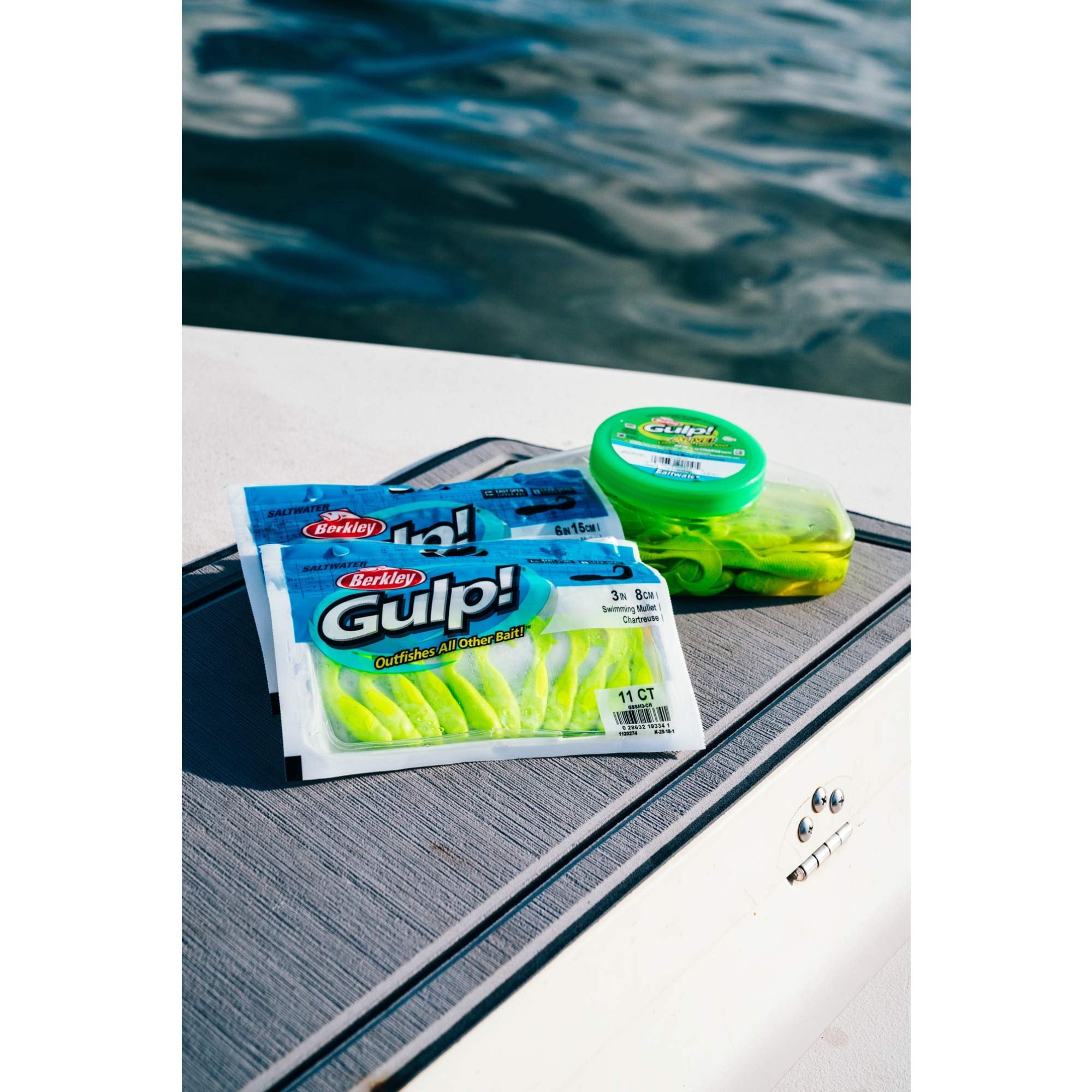 Berkley Gulp! Alive! Saltwater Swimming Mullet Soft Bait
