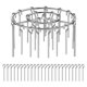 thumbnail image 1 of Rack Air Fryer Barbacoa Vertical Soporte (24 Aguja para Hornear), 1 of 9
