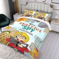 thumbnail image 3 of Harriet la Espía Conjunto de sábanas temático, trío de piezas, cómodo y amigable con la piel, diseño único, regalo de decoración para el hogar para familiares, amigos y fans,135cm *200cm, 3 of 6