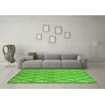 thumbnail image 3 of Ahgly Company Indoor Rectangle Solid Green Modern Area Rugs, 7' x 10', 3 of 4