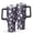 Pioneer Flower Floral-2, variant on 40oz Pioneer Flower Floral Print Pattern Insulated Tumbler with Handle, BPA-Free Leak Proof Lid and Straws, Double Wall Vacuum, Hot 12h/Cold 34h