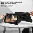 thumbnail image 2 of SOATUTO for Vortex Tab 8 4G/COOPERS CP80/NOVOJOY NVCP80/ATOZEE ATCP80/CUPEISI CP80 8 inch Tablets Case Hybrid ShockProof Kids Friendly with Stand Cover with screen protector (Black/Black/2 PCS), 2 of 7
