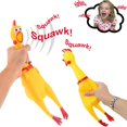 thumbnail image 4 of Poulet en Caoutchouc / Poulet à Presser, Jouet de Farce, 4 of 5