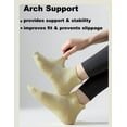 thumbnail image 7 of Breathable Pilates Grip Socks - Women's Non-Slip Grippe Socks for Yoga, Hospital, Barre, 7 of 7