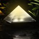 thumbnail image 4 of Lámparas de paisaje impermeables de 3 cabezales para patio, césped y senderos, luces LED solares de jardín de color blanco cálido, 4 of 8
