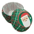 thumbnail image 4 of Wilton Festive Santa Claus Cupcake Liners, Pack of 75, 4 of 4