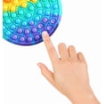 thumbnail image 2 of Bolso de silicona para macarrones Fidget Toy HUOGUO, tipo bandolera Pop it, 2 of 5
