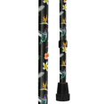 thumbnail image 2 of Flight of the Hummingbird Adjustable Cane - Comfort Grip Offset, Lightweight Aluminum Walking Stick for Men and Women, Stylish Floral & Hummingbird Design, 2 of 7