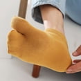 thumbnail image 4 of Yellow Socks 1 Pcs Socks Split Toe Design Separates Toes Bunion and A Bunion Pad Toe Friction and Hallux Valgus, 4 of 5