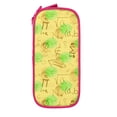 thumbnail image 2 of XMXY Math Pattern Large Capacity Pencil Case, Portable Pencil Bags with Compartments Zipper Pink, 2 of 7