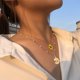 thumbnail image 3 of Qarigey Collar de mujer de doble capa de perlas, cumpleaños, vacaciones, boda, trabajo, fecha, cadena, Gargantilla, joyería de moda para Ropa, zapatos y accesorios Miscelánea, 3 of 6