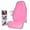 Pink, variant on Towel Car Seat Cover for Athletes Fitness Gym Running Beach Swimming Outdoor Water Sports Machine Washable Black Color