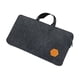 thumbnail image 4 of Bolsa de almacenamiento de teclado de fieltro Estuche para teclado de PC Portátil Protector Móvil Oficina para Gris oscuro, 4 of 9