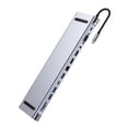 thumbnail image 1 of MERIGLARE USB Hub Aluminum Shell Easy to Use Portable with 100W PD Port Multiple Ports 12 Port, 1 of 9