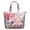 Pioneer Flower Floral-3, variant on Pioneer Flower Floral Print Pattern Travel Tote Bags for Women Carry On,Large Weekender Bags for Women Travel,Multi Functional Duffle Bag for Work,Shopping,Sports
