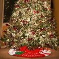 thumbnail image 3 of Xuniizn Christmas Tree Skirt Multicolor 100%Polyester Tree Skirts for Xmas Decor, Party Festive Merry Christmas Decorations for Home, 3 of 9