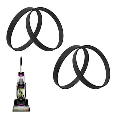 4 Packs Vacuum Belts Replacement for Bissell ProHeat 2X Revolution Pet Carpet Cleaner, Vacuum Cleaner Belts Parts 1606428, Fit Models: 1986,1548,1548F,1550,1551,1964,2007,2007P