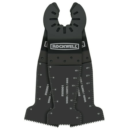 UPC: 0845534015713 | Rockwell Sonicrafter 1-3/8  Wood End Cut Blade  3-Pack