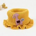 thumbnail image 7 of Daznico Warm Knitted Scarf with Lace for and Kids Winter Neck Warmer Cold Weather, 7 of 7
