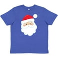 thumbnail image 3 of Inktastic Santa Claus, Smiling Santa, Santa Hat, Christmas Youth T-Shirt, 3 of 5