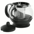 thumbnail image 3 of 25 oz Tempered Glass Teapot Hot Tea Maker with Stainless Steel Infuser, 3 of 6