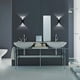 thumbnail image 3 of Luz de pared LED moderna y creativa de 10 W, impermeable, IP65, bañador de pared de aluminio LED para interiores y exteriores, 6000 K, negro Sincero Electrónica, 3 of 5