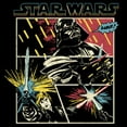 thumbnail image 2 of Men's Star Wars: A New Hope Darth Vader and Luke Comic Fight  Pull Over Hoodie, 2 of 4