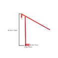 thumbnail image 2 of VEVOR T Post Puller 43.3x5.9x5.9in Fence Post Puller Jack Heavy Duty Fence Post Puller with Lifting Chain Puller T Post Puller for Round Fence Posts T Stakes Sign Post & Tree Stump, 2 of 9