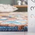 thumbnail image 3 of Safavieh Blossom Claude Floral Area Rug, Blue/Ivory, 6' x 6' Square, 3 of 7