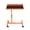 Orange, variant on Adjustable Height Rolling Work Table with Wheels, 220 LBS Load Capacity Mobile Tool Tray, Metal Utility Workbench for Garage, Repair Shop, DIY Projects