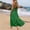 Green, variant on FengLS Dresses for Women Spring Summer Spaghetti Strap Sundresses Fashion Backless Beach Maxi Dresses Pleated Wide Swing Long Dresses