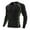 Green, variant on YWOAGH Boys Compression Shirt Workout Tops for Basketball Football Training Warm Base Layer Fitness Black 3-4 Years