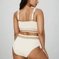 thumbnail image 5 of Swimsuit Sale 9.99 Women Summer Swimsuits for Women 2 Piece Halter Swimsuit Ribbed Knitted Bathing Suits Color Block Swimwear, 5 of 5