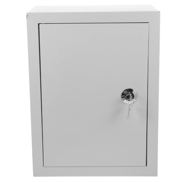 MOVTOTOP Boîte de Casse Électrique en Aluminium Argenté Résistant aux Intempéries pour la Maison 30x40cm
