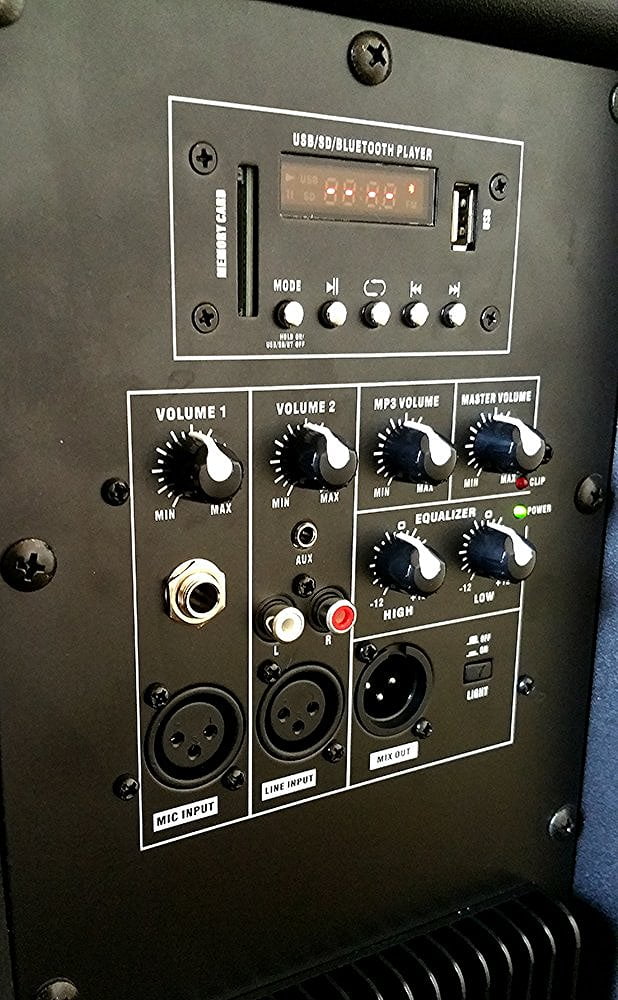 light up dj speakers