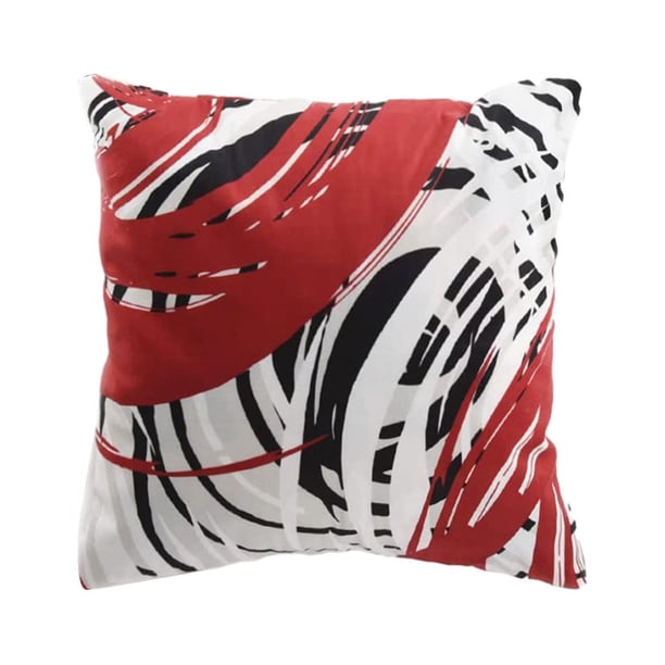 Bearachild Funda de cojín decorativa suave que añade un toque de elegancia a la decoración para sala de estar, funda de almohada con pintura Decoración del hogar W0081-35