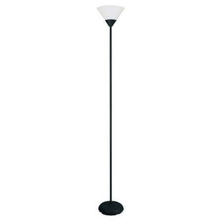 Simple Designs 1-Light Stick Torchiere Floor Lamp