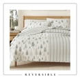 thumbnail image 5 of Lodge Quilt Set - Lightweight, Soft, All-Season - 2-Piece Reversible Rustic Bedding Set (Twin / Twin XL, Grey / Green), 5 of 6