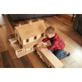 thumbnail image 5 of AmishToyBox.com Large Pennsylvania Bank Barn Toy, Deluxe Wooden Design, Hand-Crafted in Lancaster County, PA Natural, 5 of 10