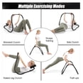 thumbnail image 4 of YYDSBNHH Ab Cruncher Sit Up Assistant - Abdominal Trainer with Headrest - Home Gym Exercise Equipment for Muscle Training - Portable Fitness Machine (Black), 4 of 9