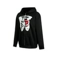 thumbnail image 2 of SAYOO Mujer otoño sudadera con capucha calavera estampada con capucha cremallera de manga larga sudadera de niña SAYOO Sudadera con capucha, 2 of 8
