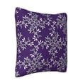 thumbnail image 2 of ZICANCN Damask Style Blue Flower Decorative Throw Pillow Covers, Bed Couch Sofa Decorative Knit Pillow Covers for Living Room Farmhouse 22"x22", 2 of 8