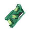 thumbnail image 1 of Mini Magnetic Horizontal Vertical Pocket Level Gauge Woodworking Level Gauge Magnet ,Water-Proof & Dust Resistant, 1 of 6
