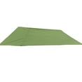 thumbnail image 3 of Rectangle Voile d'Ombrage Extérieur Imperméable Auvents de Terrasse Camping Cabane Orange, 3 of 8